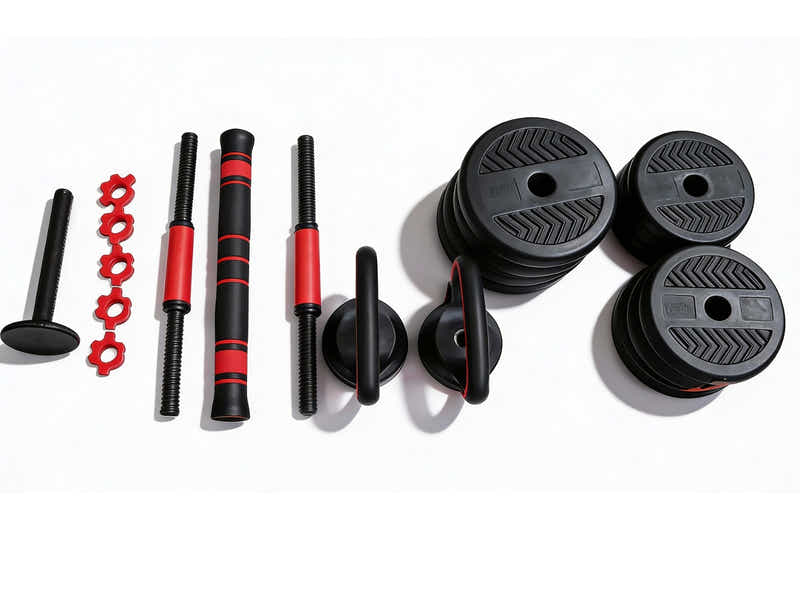 Dumbbell Set 6in1 Adjustable Barbell 20KG