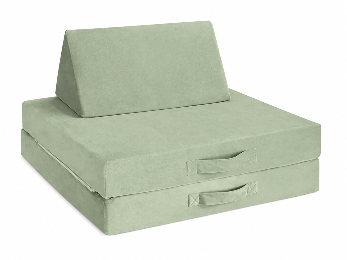 Kids 6-Piece Play Couch - Green