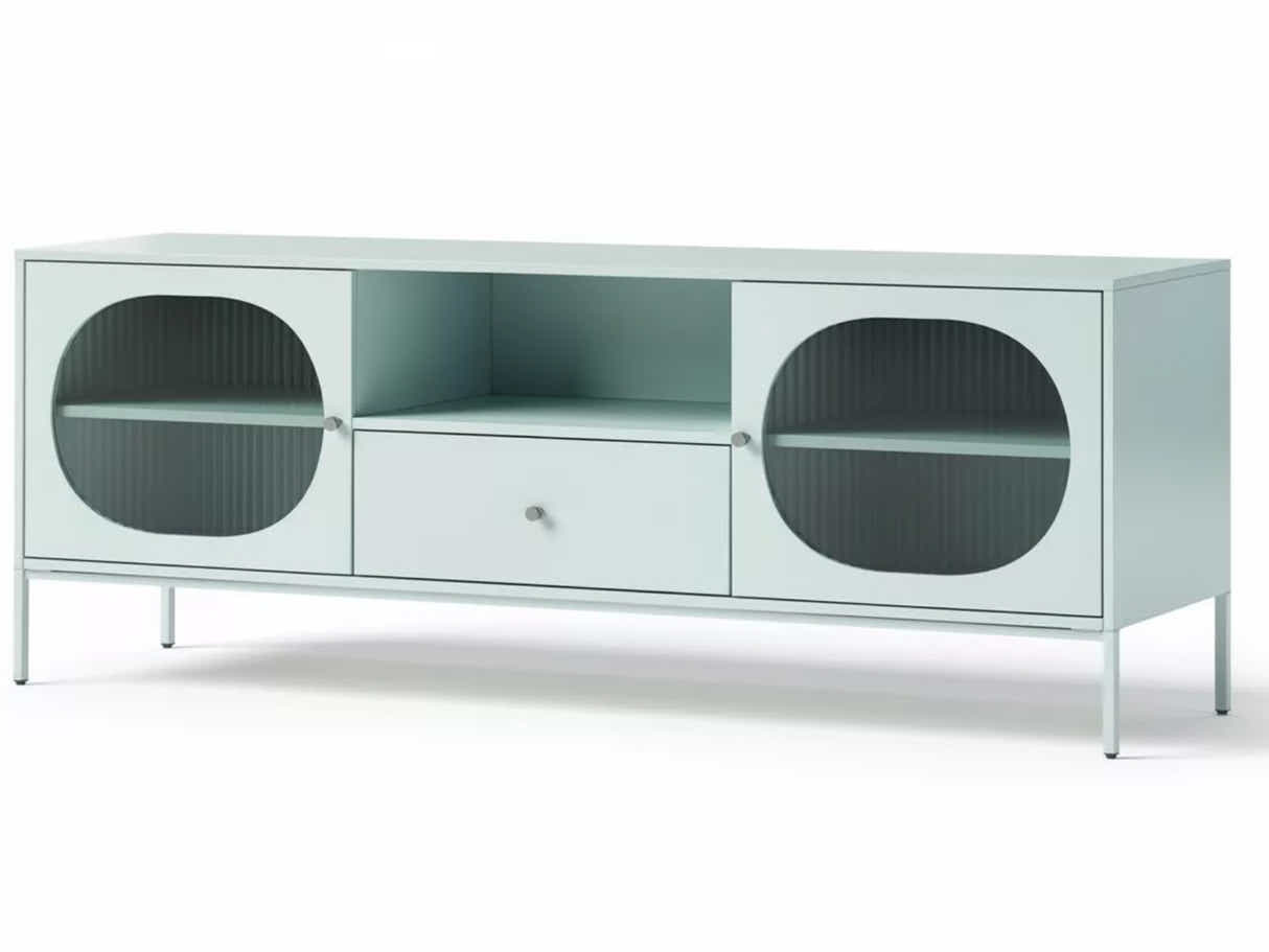 Lonna Steel Entertainment Unit Mint - 160 cm