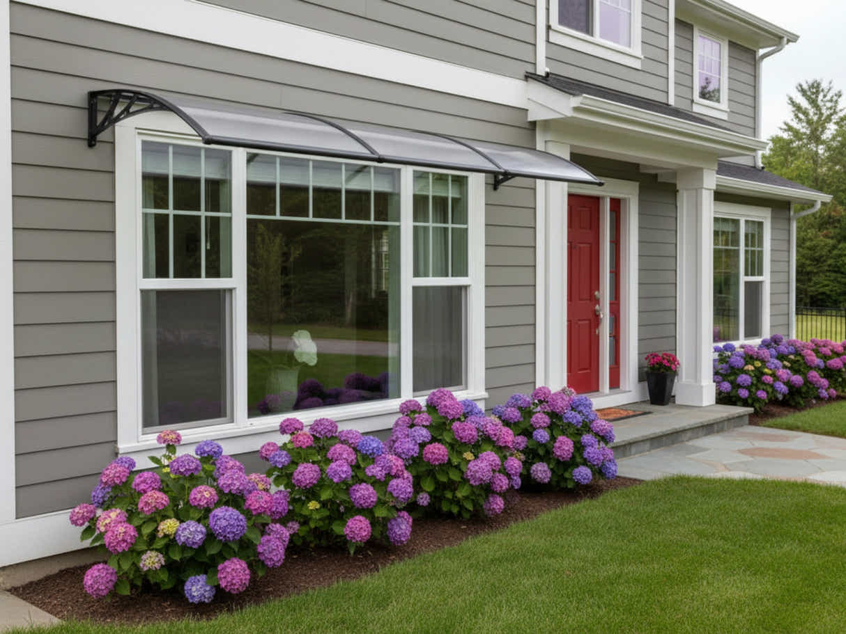 Clear Window Awning 100cm x 300cm