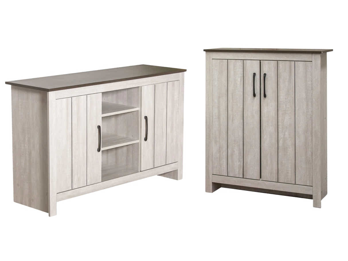 Lennart Home Essentials Bundle – Shoe Cabinet & Sideboard Set