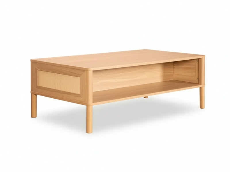Naturlig Coffee Table with Shelf