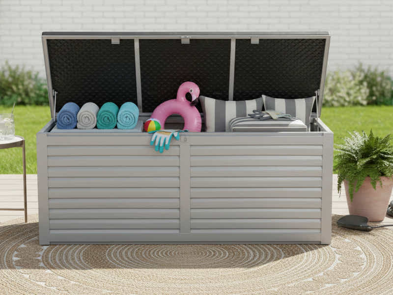 Outdoor Storage Box 390L - Grey