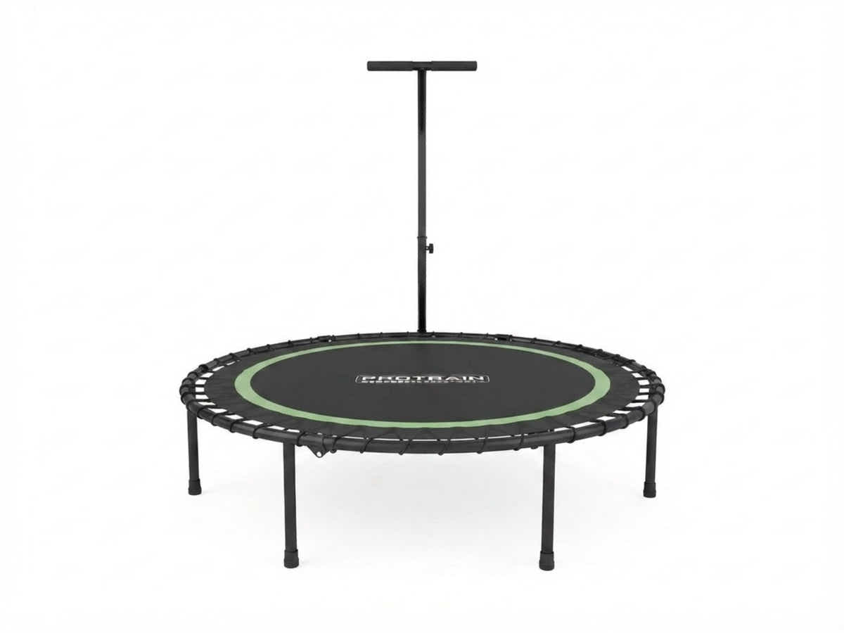 Mini Trampoline with Handle 48-inch - Green