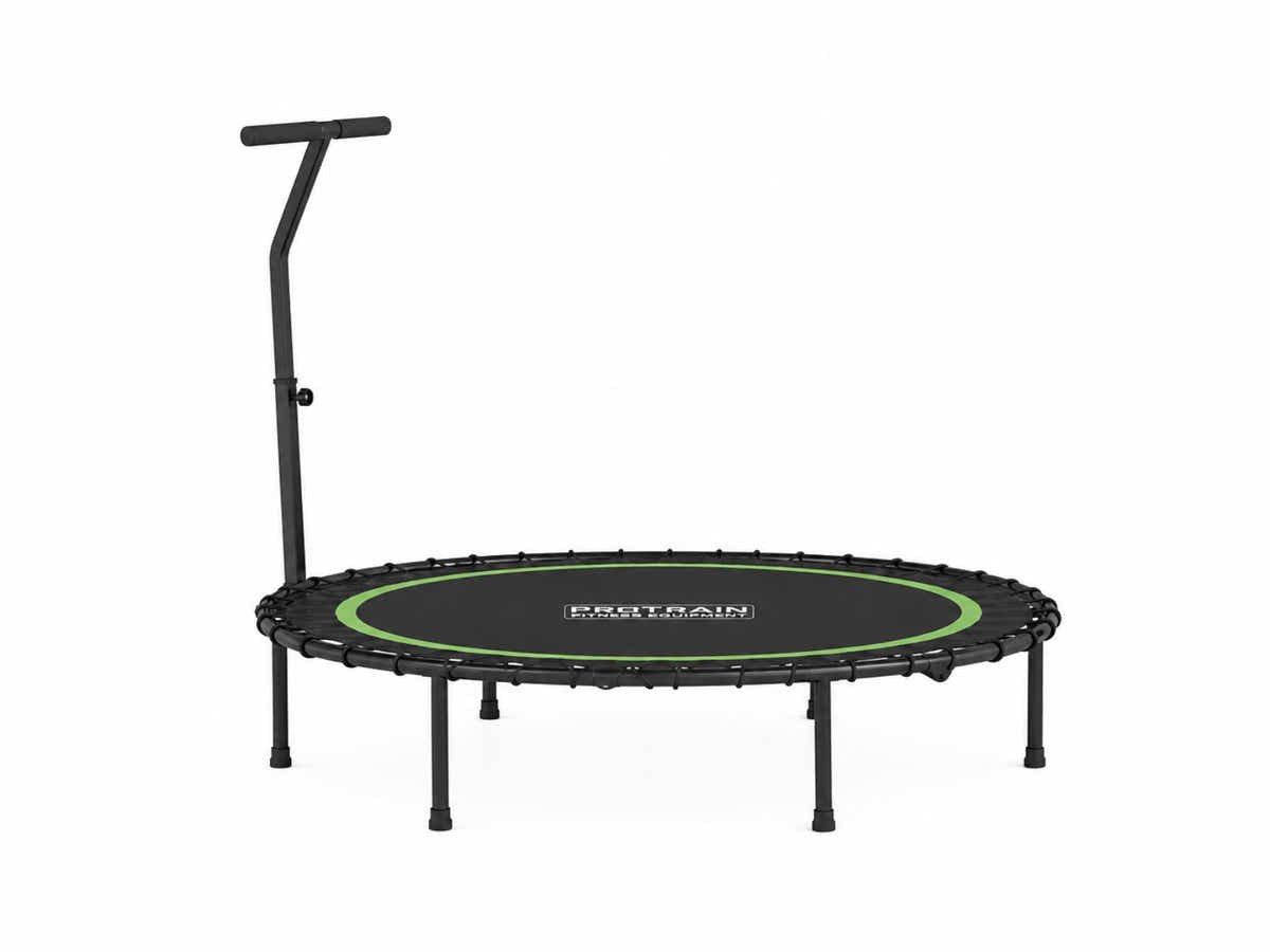 Mini Trampoline with Handle 48-inch - Green