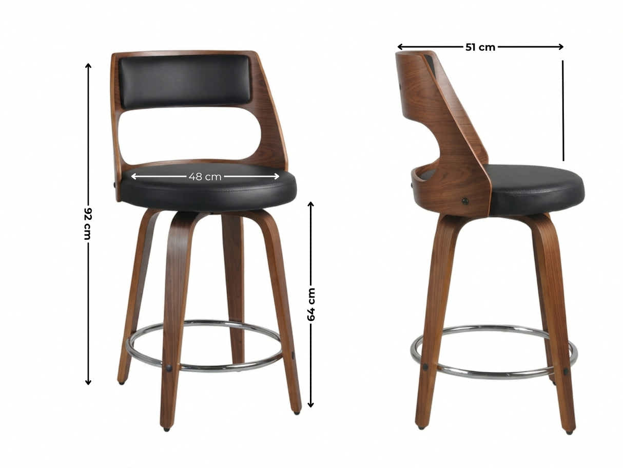 Davina Bentwood Bar Stool