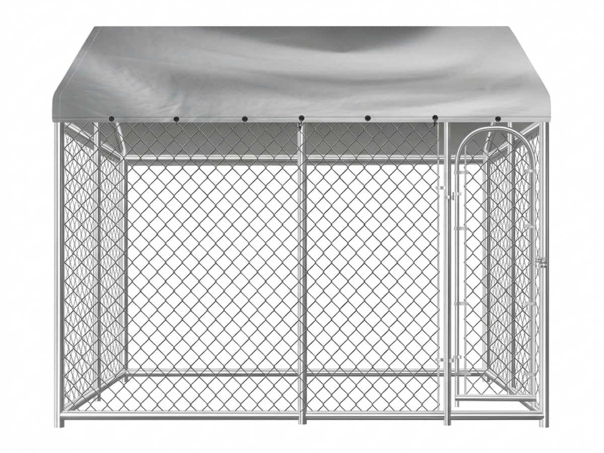 Dog Run with Roof - 3m x 3m x 2.3m