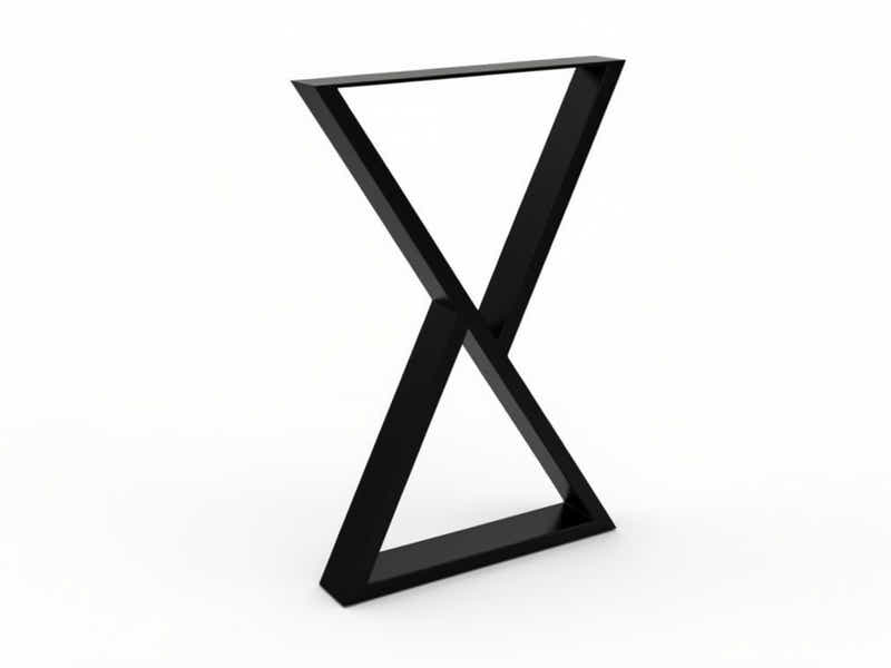 ZK-Frame Metal Table Legs - Set of 2