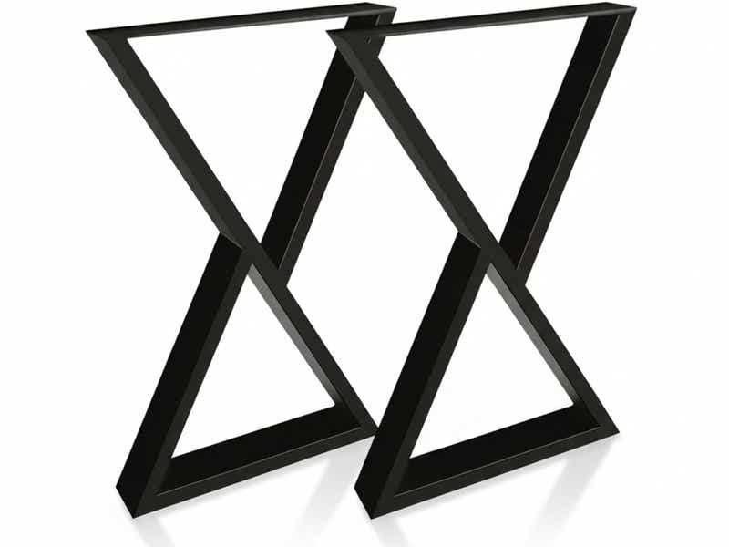 ZK-Frame Metal Table Legs - Set of 2