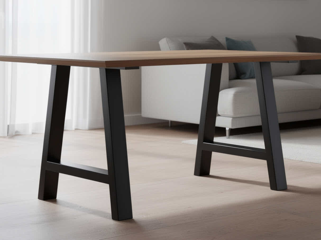 A-Shape Metal Table Legs - Set of 2