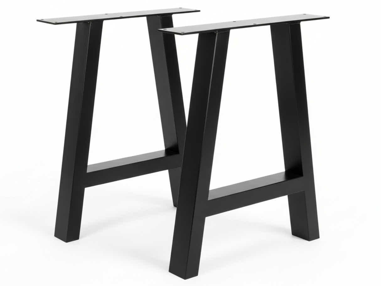 A-Shape Metal Table Legs - Set of 2