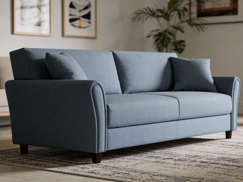 New Cozza Linen Sofa - Dark Grey