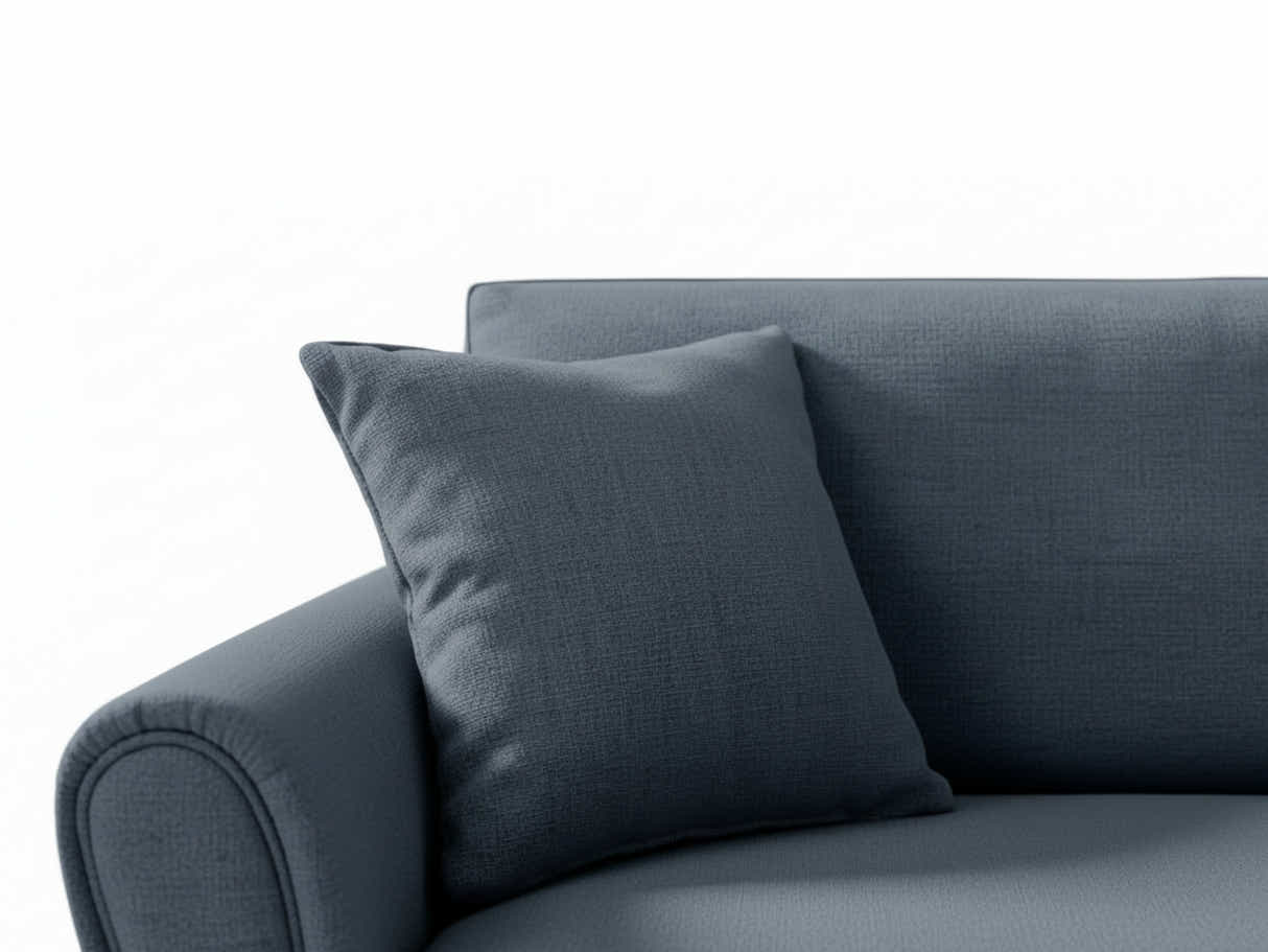 DS New Cozza Linen Sofa - Dark Grey