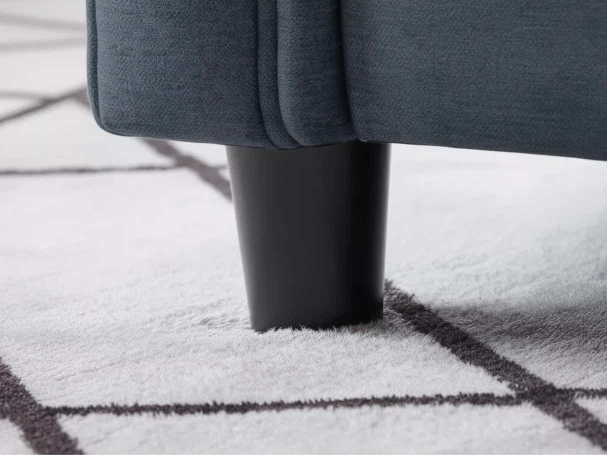 DS New Cozza Linen Sofa - Dark Grey