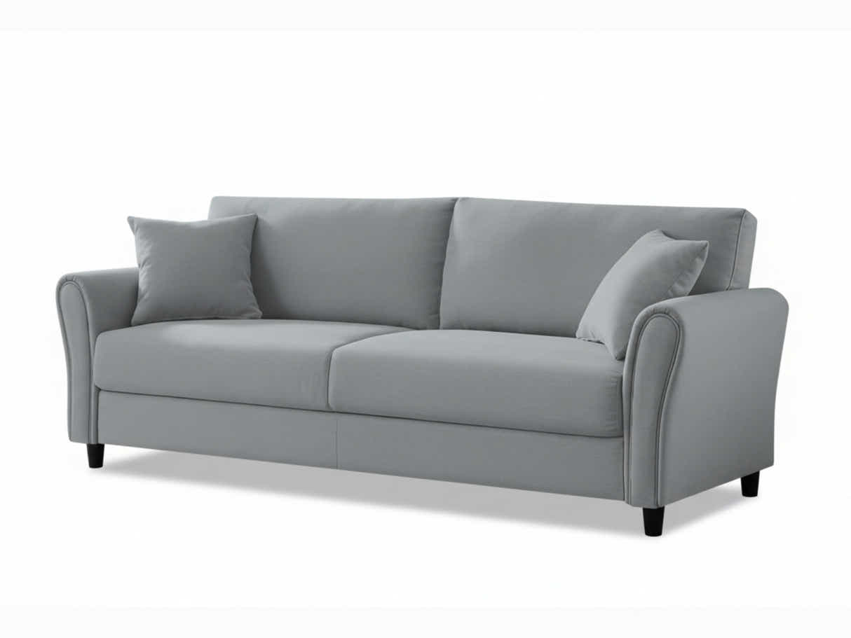 New Cozza Linen Sofa - Light Grey