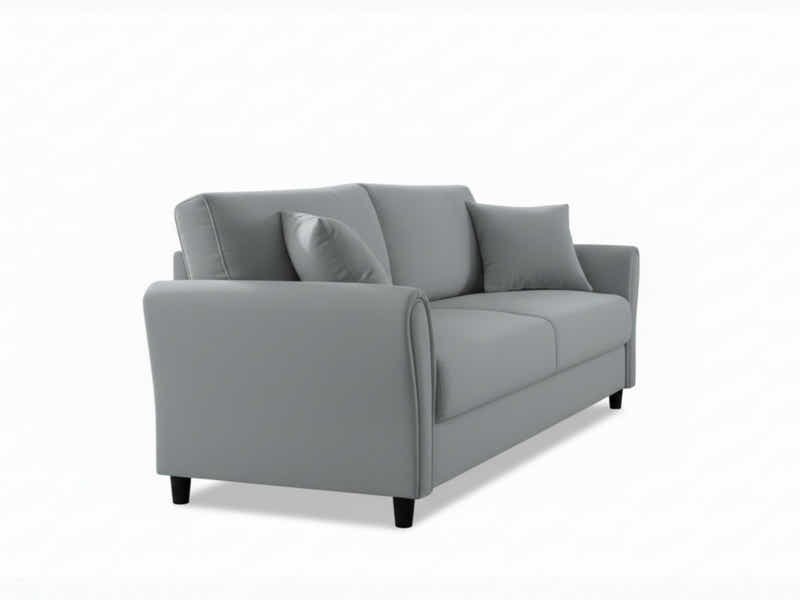 New Cozza Linen Sofa - Light Grey