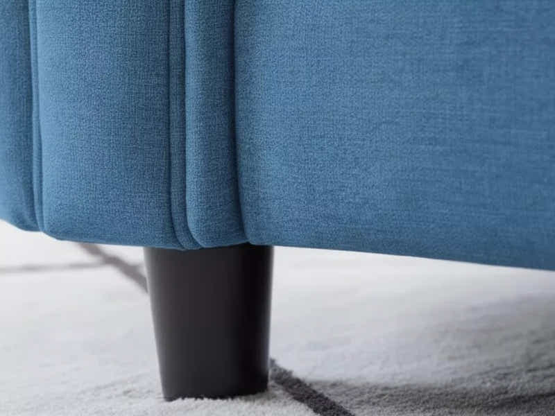 New Cozza Linen Sofa - Dark Navy