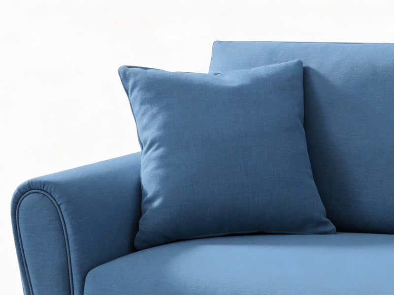 New Cozza Linen Sofa - Dark Navy