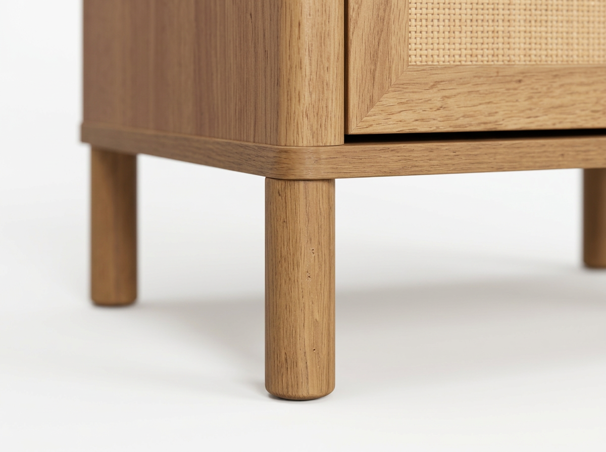 Naturlig Plus 2-Drawer Bedside Table