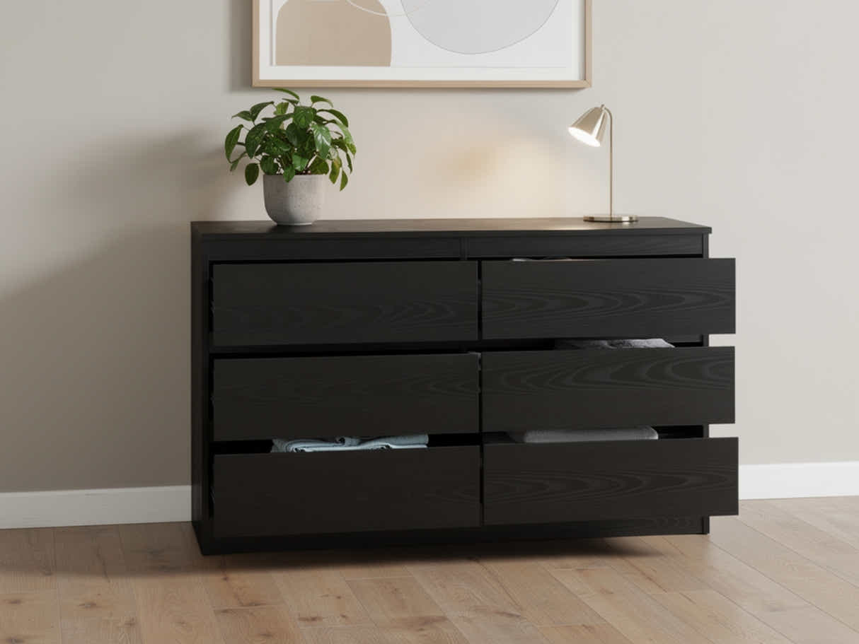 Xclusive 6-Drawer Lowboy
