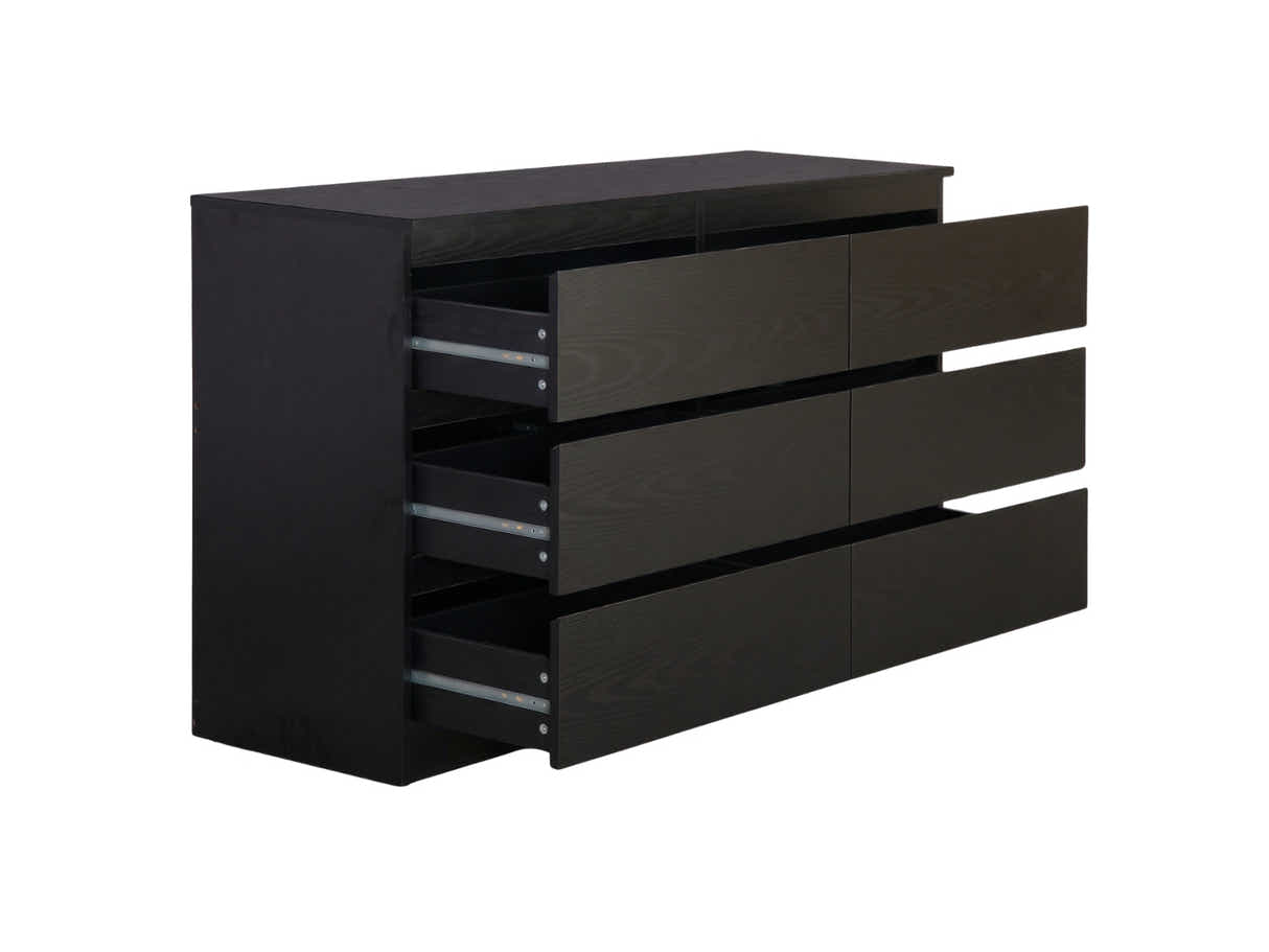 Xclusive 6-Drawer Lowboy