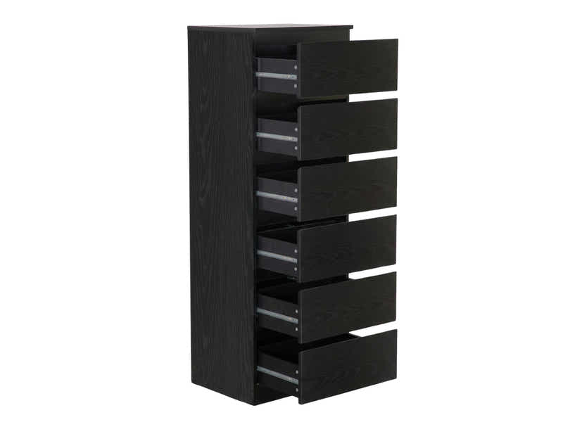 Xclusive 6-Drawer Slim Tallboy