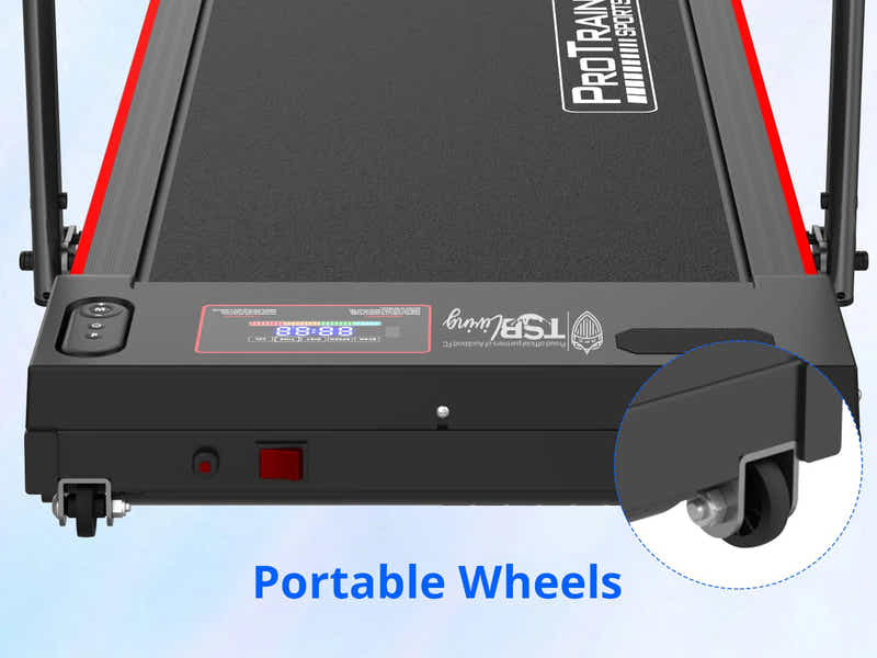 Foldable Walking Treadmill With Handle - 40 cm