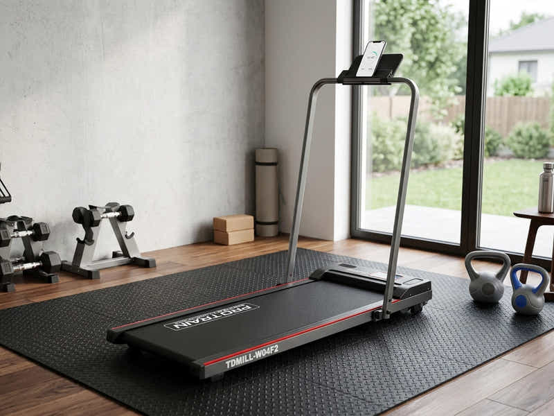 Foldable Walking Treadmill With Handle - 40 cm
