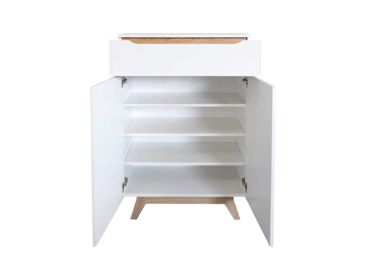 Simona 2-Door Shoe Cabinet With Drawer