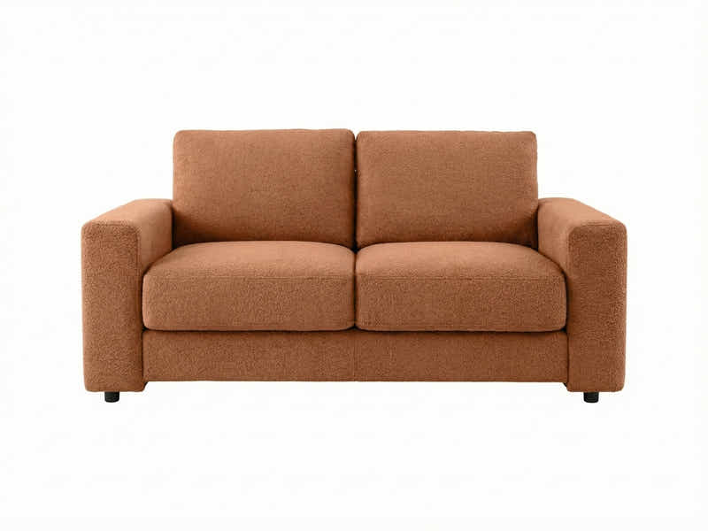 Chenille 3-Piece Sofa Set - Orange