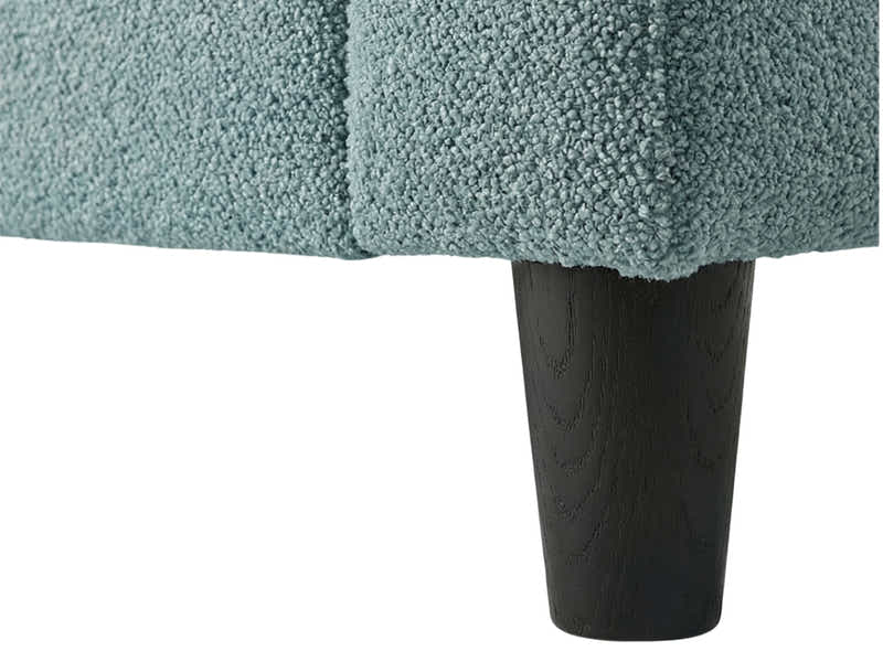 Chenille 3-Piece Sofa Set - Grey Blue