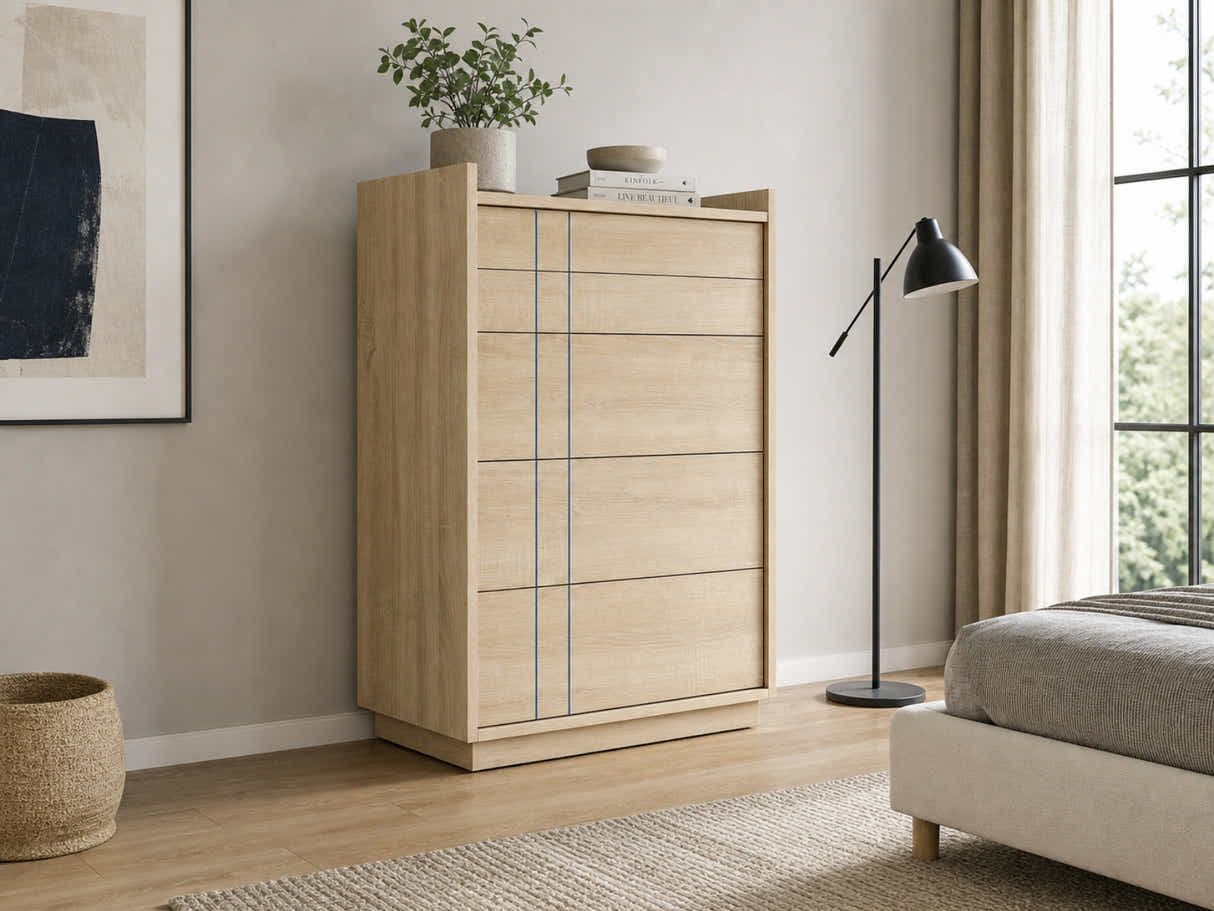 Xclusive Azalea 4-Drawer Tallboy