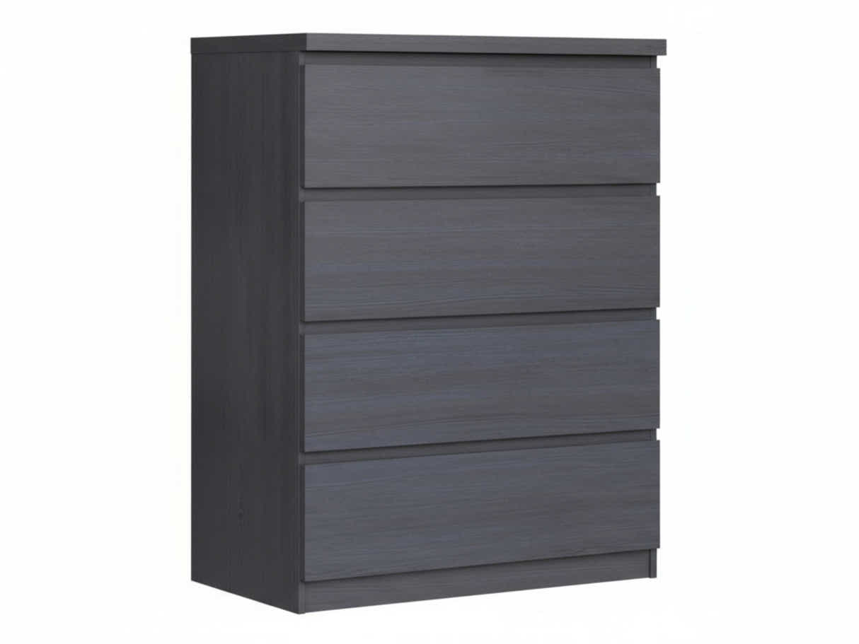 Tiko 4-Drawer Tallboy - Hacienda Black