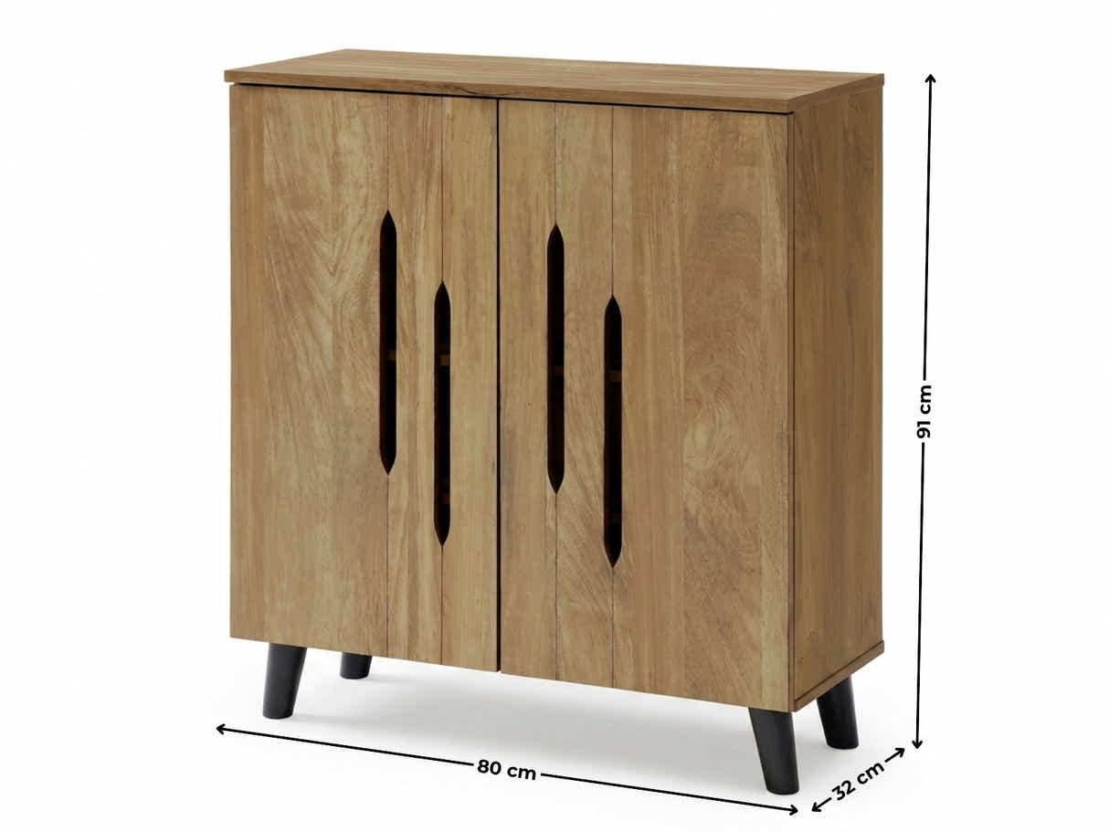 Hydrangea 2-Door Shoe Cabinet