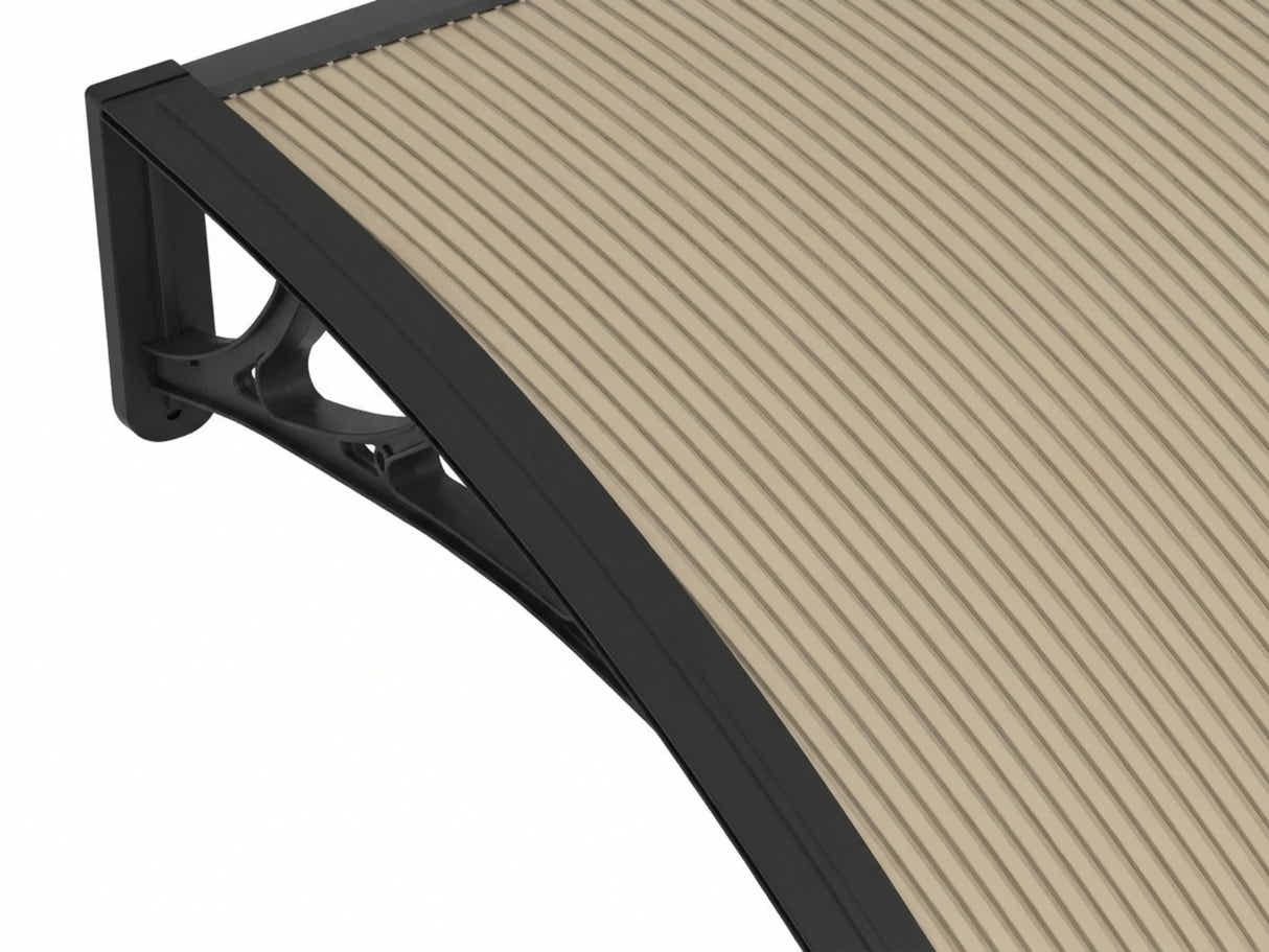 Brown Window Awning 100cm x 240cm