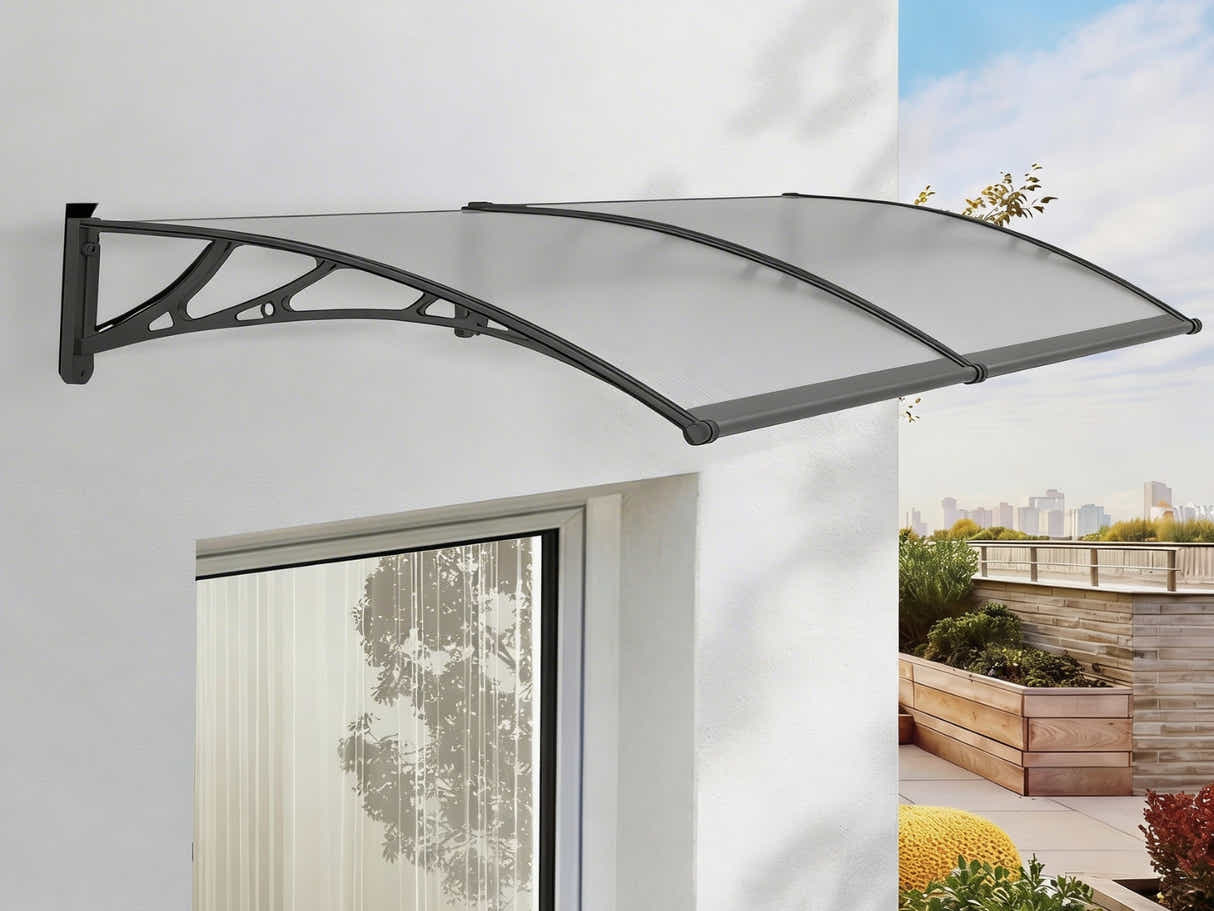 Clear Window Awning 100cm x 240cm