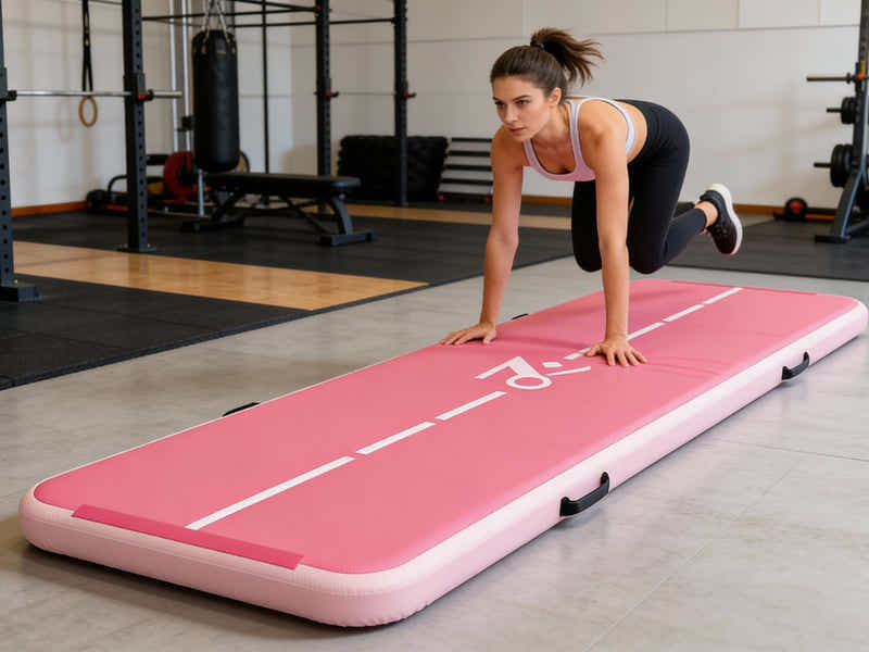 Air Track Pink – 500cm x 100cm x 10cm