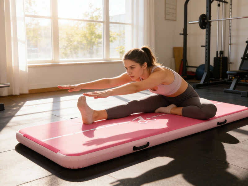 Air Track Pink – 600cm x 100cm x 10cm