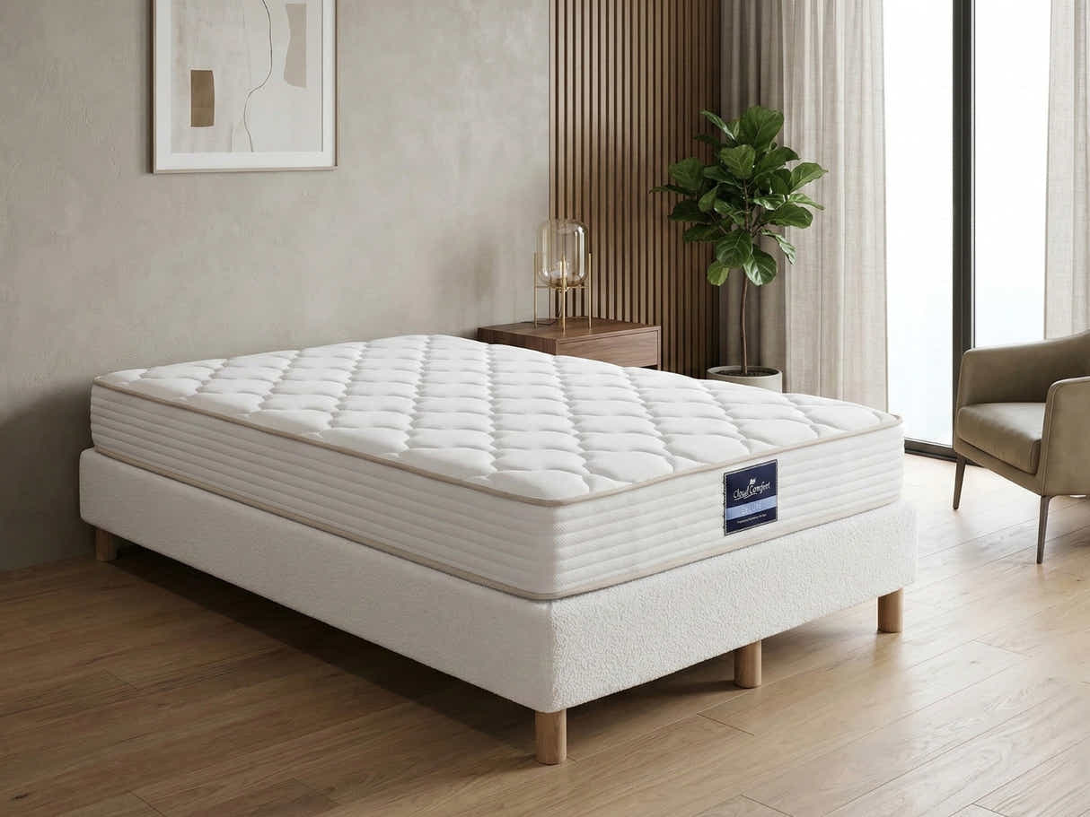Xclusive Bed Base & PIL20 Mattress with Pillow - Single