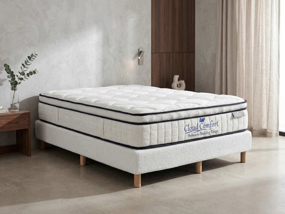 Xclusive Bed Base & Boucle22 Mattress - Double