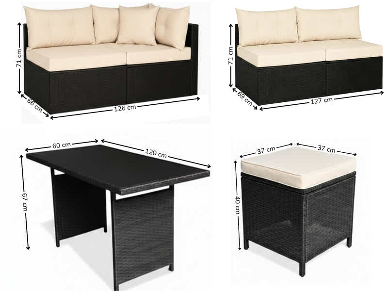 Laia 6PC Outdoor Set
