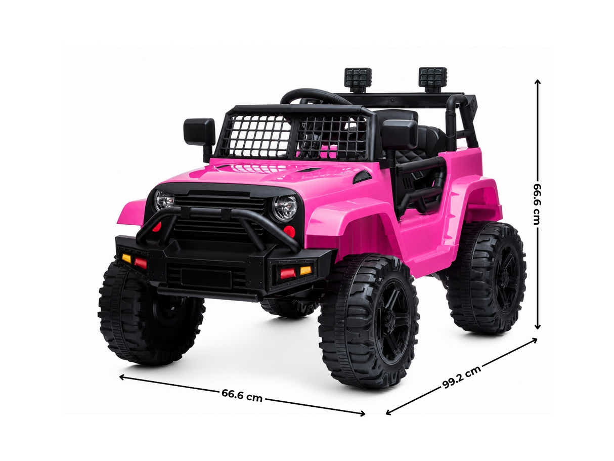DS Kids Ride On Jeep - Pink