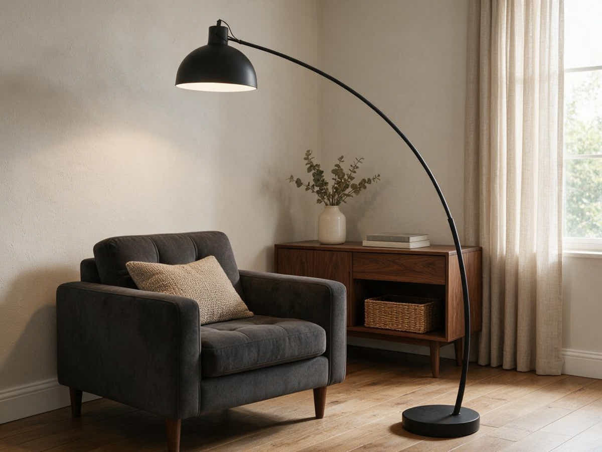 Barn Floor Lamp - Black