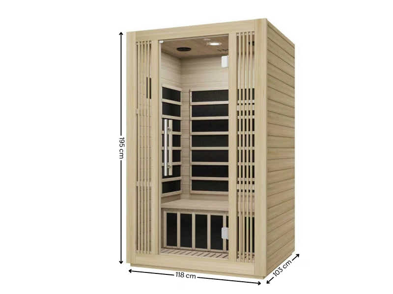Aroha 2 Person Low EMF Far Infrared Sauna