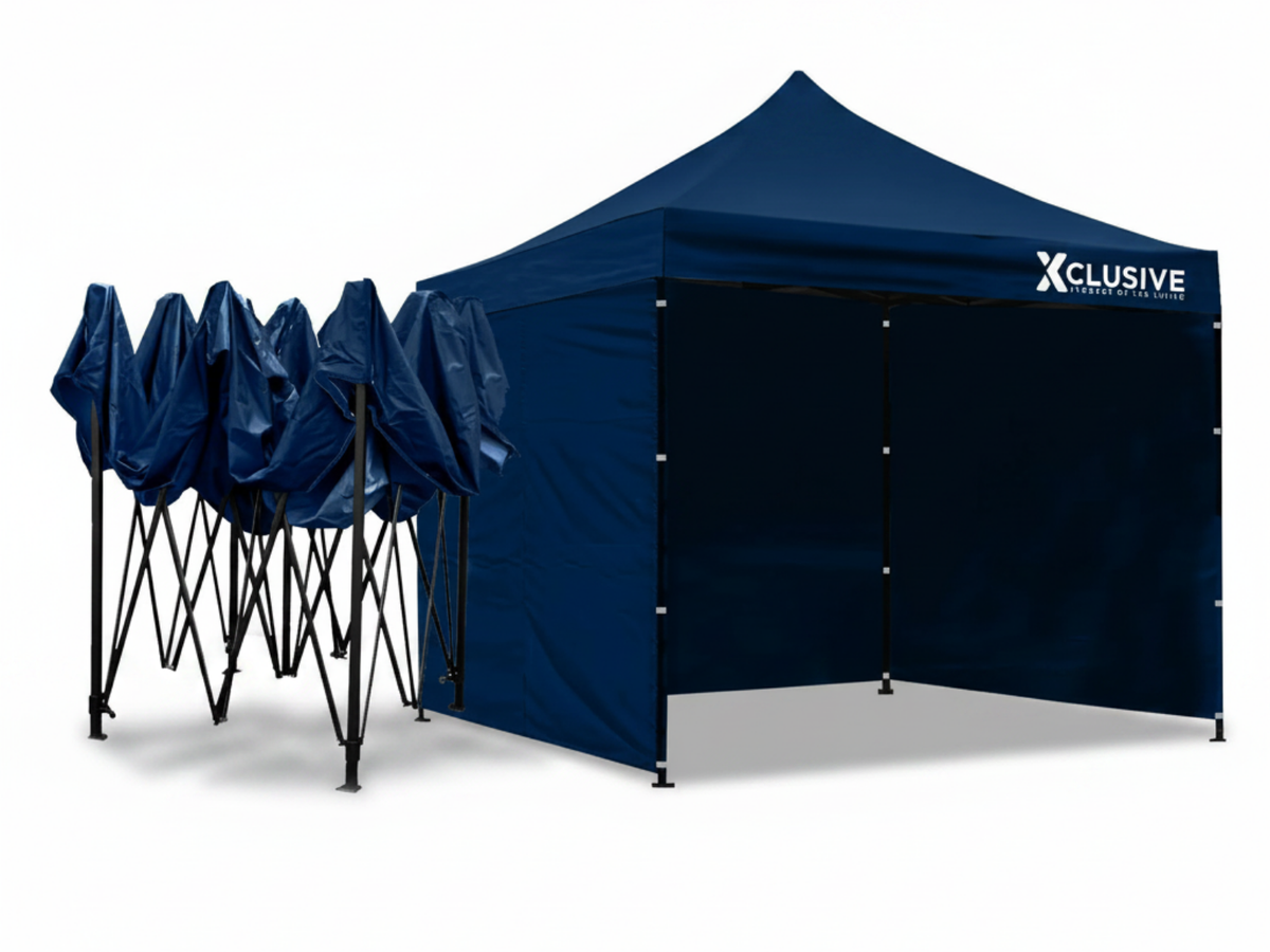 Xclusive Gazebo with Carry Bag 3m x 3m - Navy