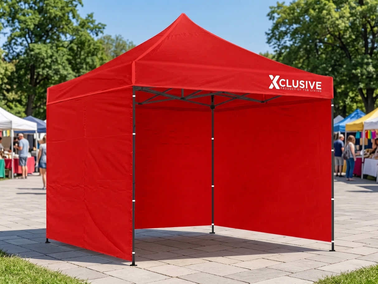 Xclusive Gazebo with Carry Bag 3m x3m - Red