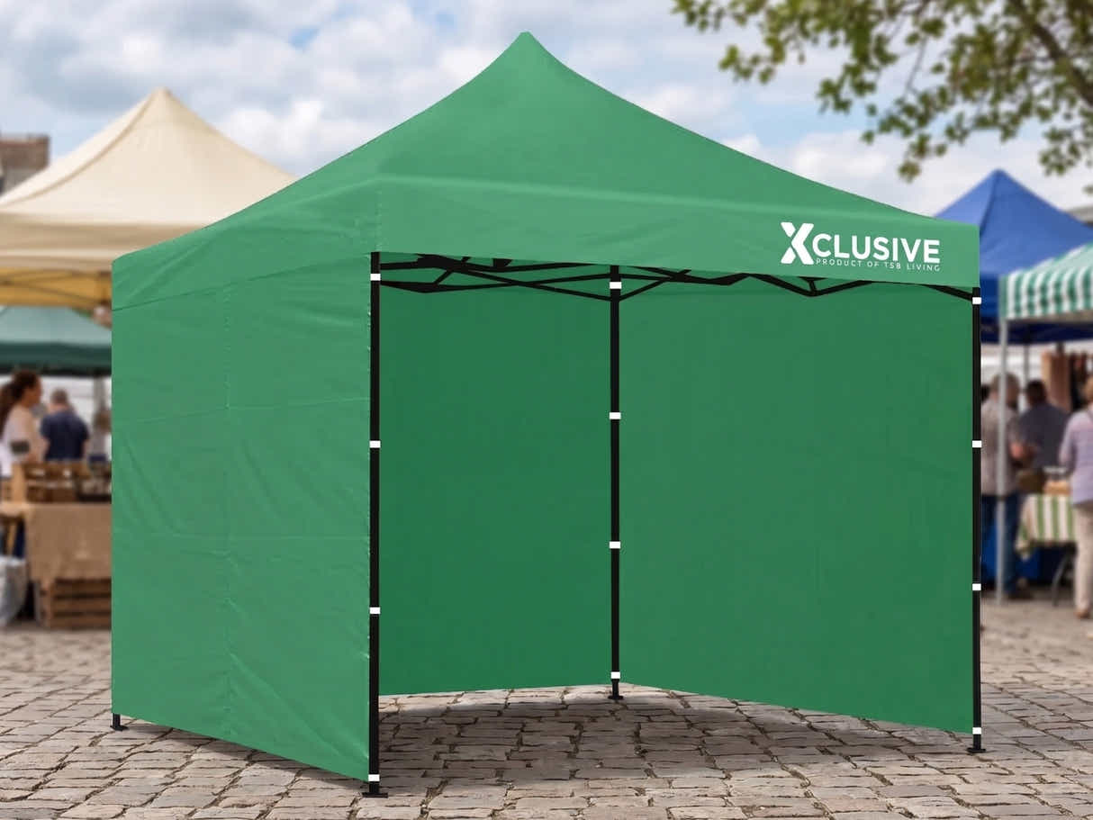 Xclusive Gazebo with Carry Bag 3m x 3m - Green