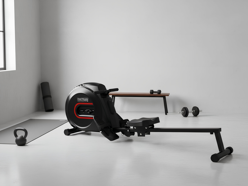 Rowing Machine Elastic Rope System