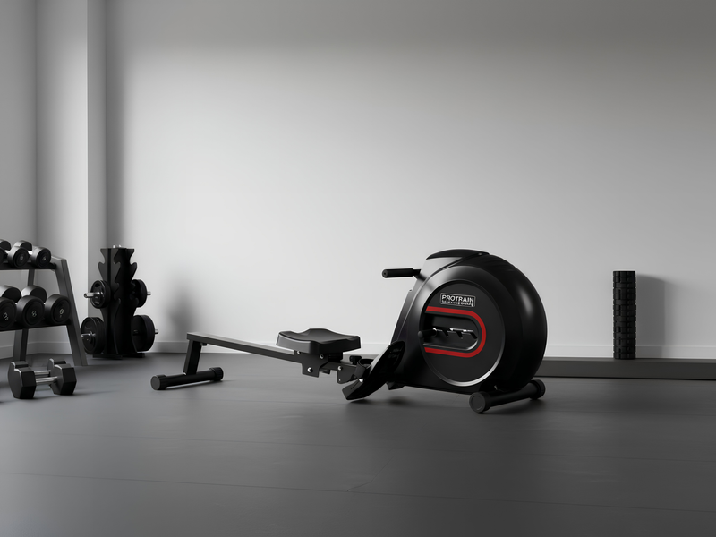 Rowing Machine Elastic Rope System