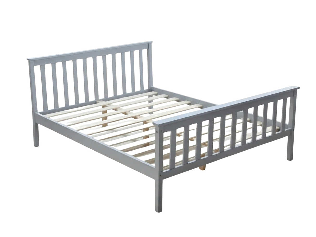 Hampshire Bed Frame Double - Grey